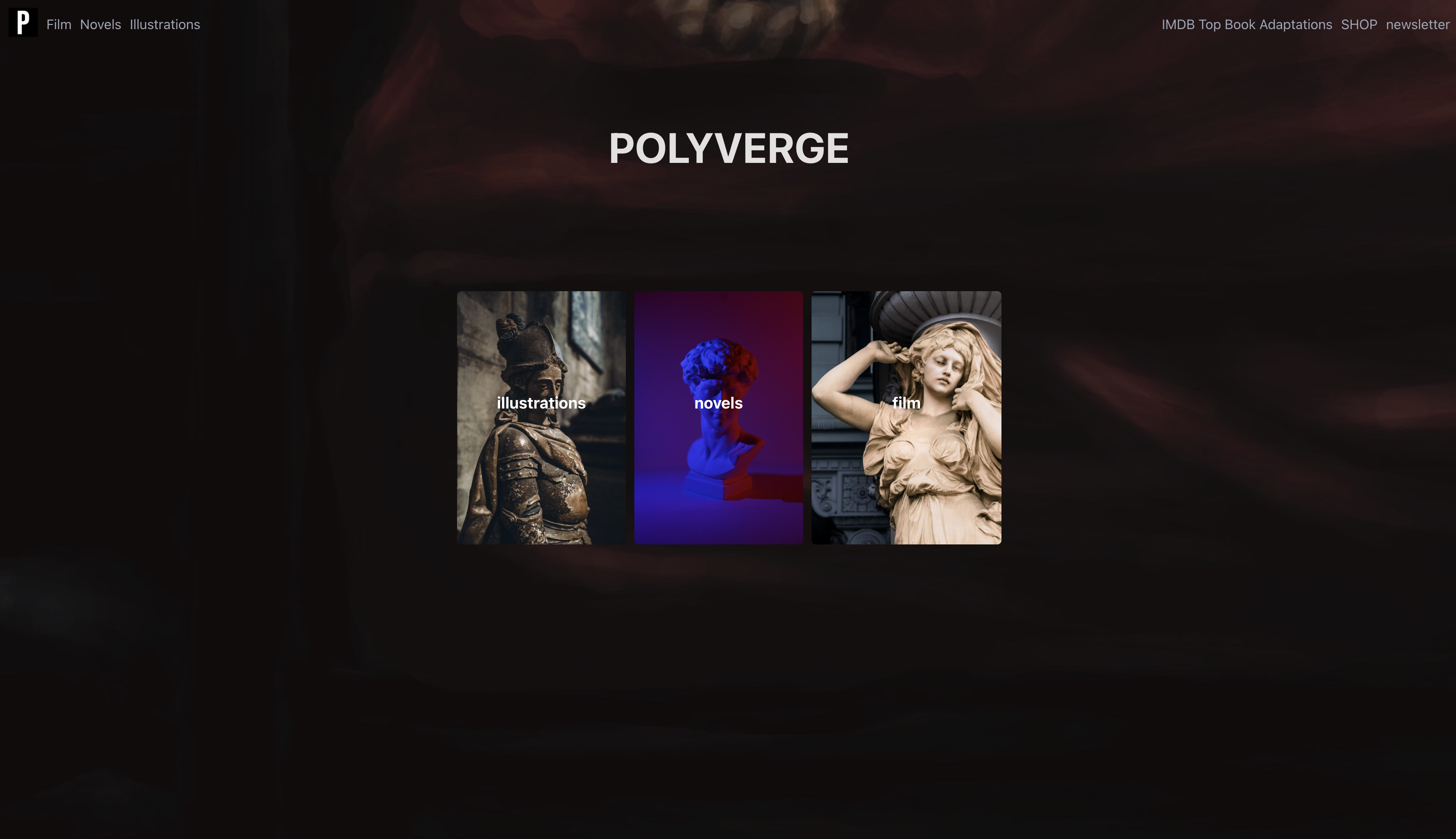 Image of Polyverge Landing website